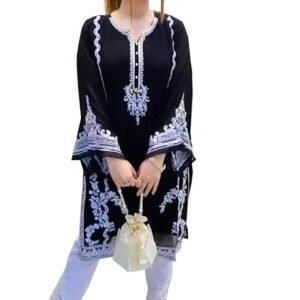 Bollyclues Women’s Georgette Salwar Suit Set