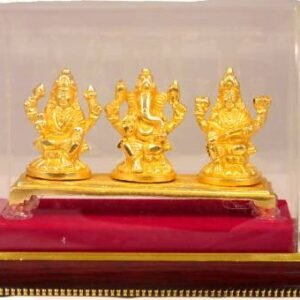 SUNINOW Decorative Showpiece – 9 cm (Brass, Gold)